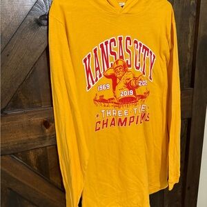 Kansas City Champions Long Sleeve Tee - Yellow